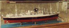 maquette du Pierre Loti